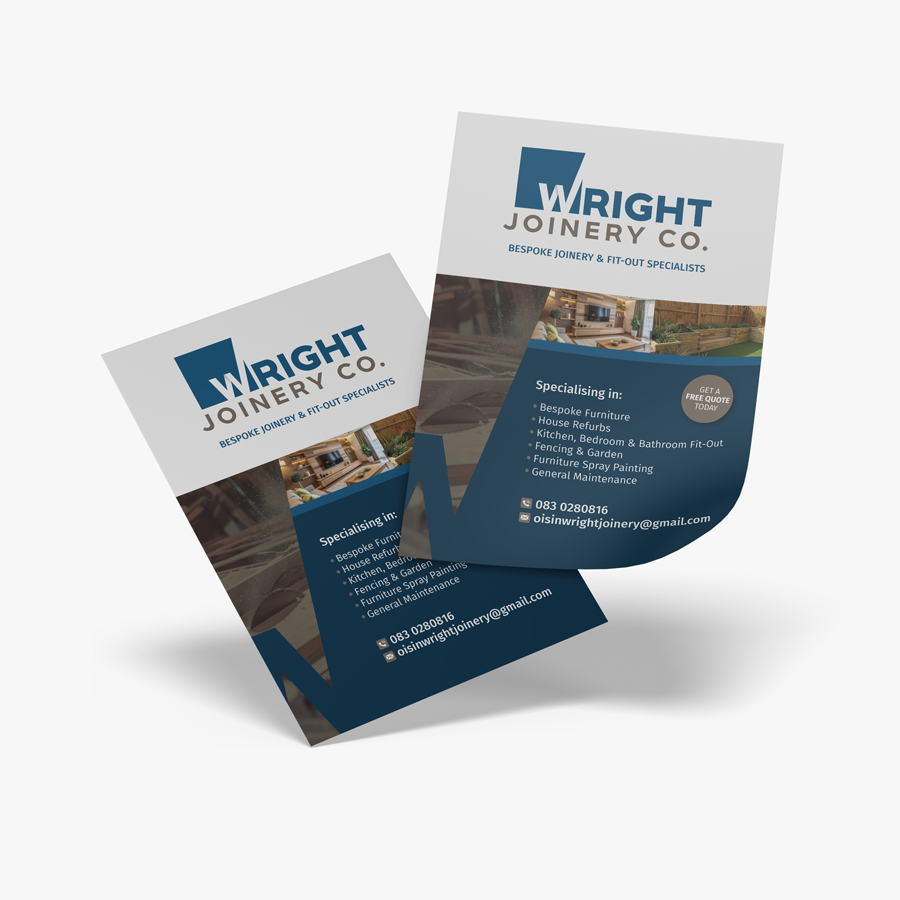 carpenter flyer design